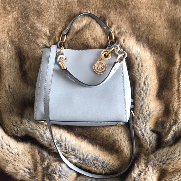 Michael Kors Handbags - MICHAEL KORS Cynthia saffiano leather satchel